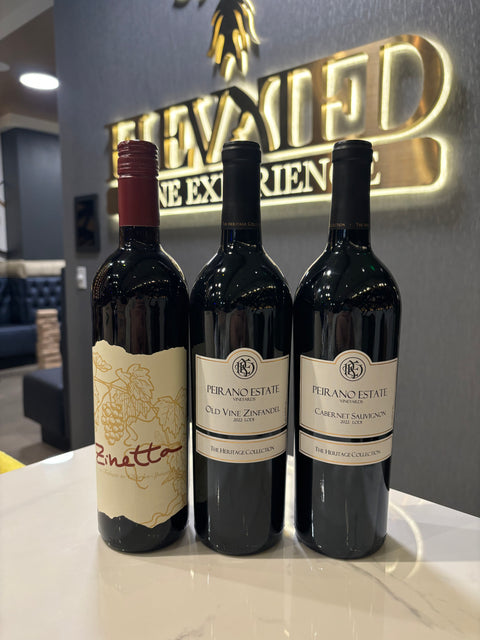 BASIC 3 RED WINE TASTING $15