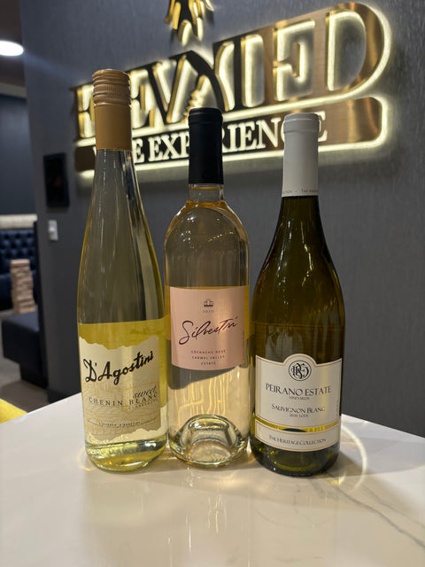 BASIC 3 WHITE WINE TASTING $15